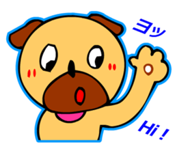 Languid Dog sticker #2634971