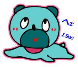 Languid Dog sticker #2635009