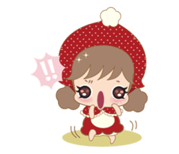 Cherry and Wolffy sticker #2635056