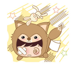 Cherry and Wolffy sticker #2635060