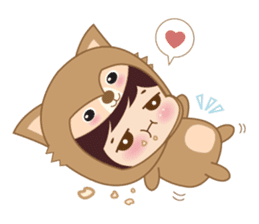 Cherry and Wolffy sticker #2635065