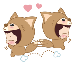 Cherry and Wolffy sticker #2635070