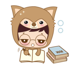 Cherry and Wolffy sticker #2635077