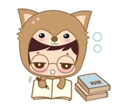 Cherry and Wolffy sticker #2635077