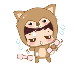 Cherry and Wolffy sticker #2635082