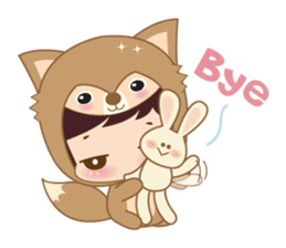 Cherry and Wolffy sticker #2635090