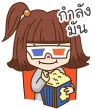 Popcorn (Thai) sticker #2635404