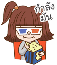 Popcorn (Thai) sticker #2635404