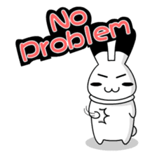 Hotot Rabbit Quan-Quan sticker #2635582