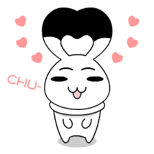 Hotot Rabbit Quan-Quan sticker #2635586
