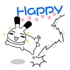 Hotot Rabbit Quan-Quan sticker #2635598