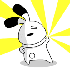 Hotot Rabbit Quan-Quan sticker #2635607