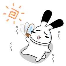 Hotot Rabbit Quan-Quan sticker #2635608