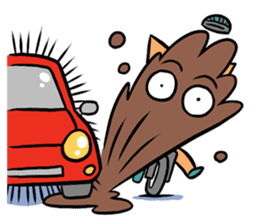 Cycling Cat by ROGER I.S. sticker #2635639