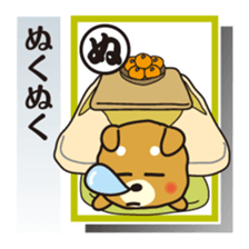 Part3.Feelings of dog Iroha Karuta basis sticker #2635796
