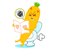 Cute Radish Family. sticker #2636172