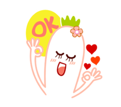 Cute Radish Family. sticker #2636175