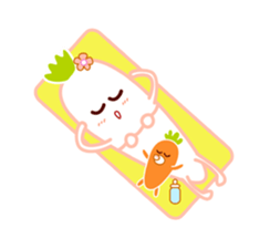 Cute Radish Family. sticker #2636184