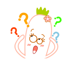 Cute Radish Family. sticker #2636190