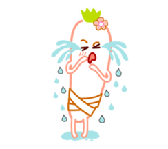 Cute Radish Family. sticker #2636198