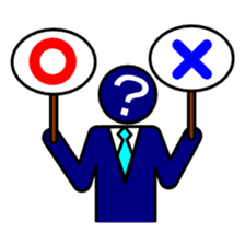 That person businessman sticker #2636341