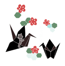 Japanese-style Cat stickers sticker #2636420