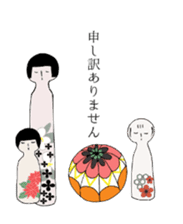 Japanese-style Cat stickers sticker #2636443