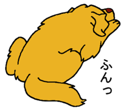 Gorgeous Golden Retriever 'MARIA' sticker #2636706