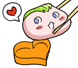 Punipuni mossan sticker #2637660