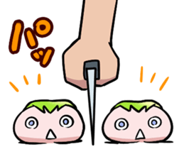 Punipuni mossan sticker #2637664