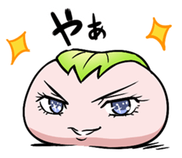 Punipuni mossan sticker #2637676