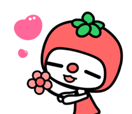 Tomato in love sticker #2637693