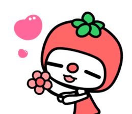 Tomato in love sticker #2637693