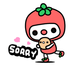 Tomato in love sticker #2637697