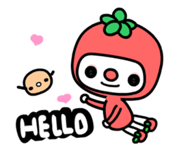 Tomato in love sticker #2637700