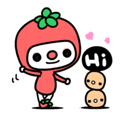 Tomato in love sticker #2637702