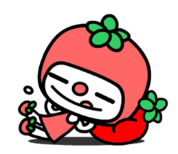 Tomato in love sticker #2637707