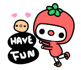 Tomato in love sticker #2637714