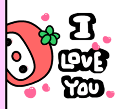 Tomato in love sticker #2637724