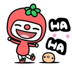 Tomato in love sticker #2637728