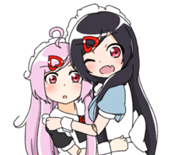 MoeSticker" ITIKA & SAKURAKO " sticker #2637770