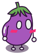 A Lazy Eggplant sticker #2637821