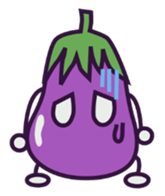 A Lazy Eggplant sticker #2637828