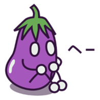 A Lazy Eggplant sticker #2637836