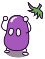 A Lazy Eggplant sticker #2637858