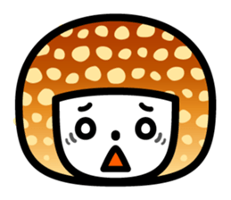 Pattern girl sticker #2637866