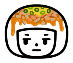 Pattern girl sticker #2637877