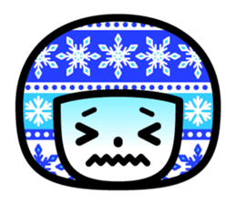 Pattern girl sticker #2637895