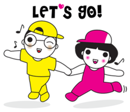 INNIE & Mr.B sticker #2638401