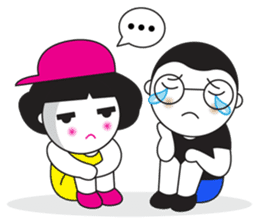 INNIE & Mr.B sticker #2638404